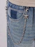 Fashion Skull & Star Pant Chain - Single Layer Jeans Accessory