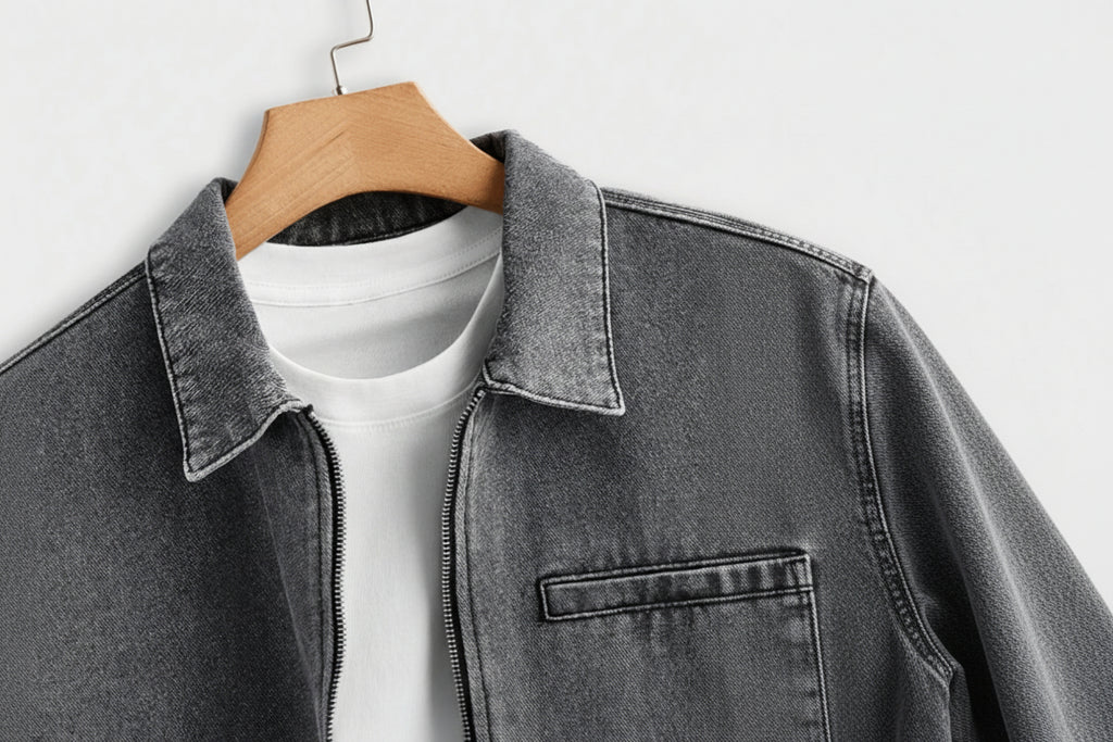 Men's Autumn Loose-fitting Denim Jacket