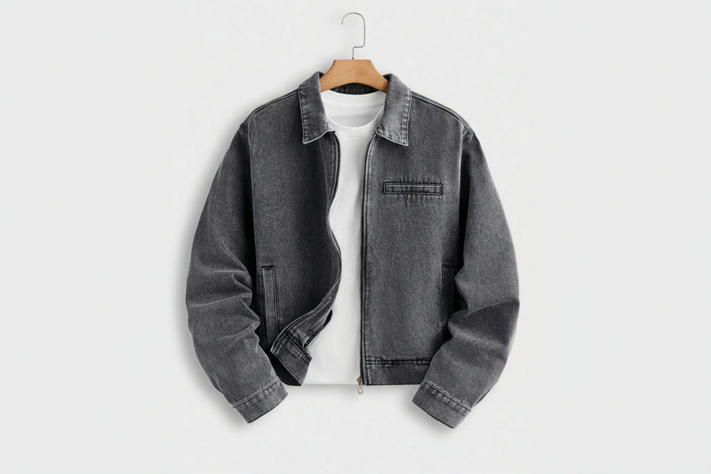 Men's Autumn Loose-fitting Denim Jacket
