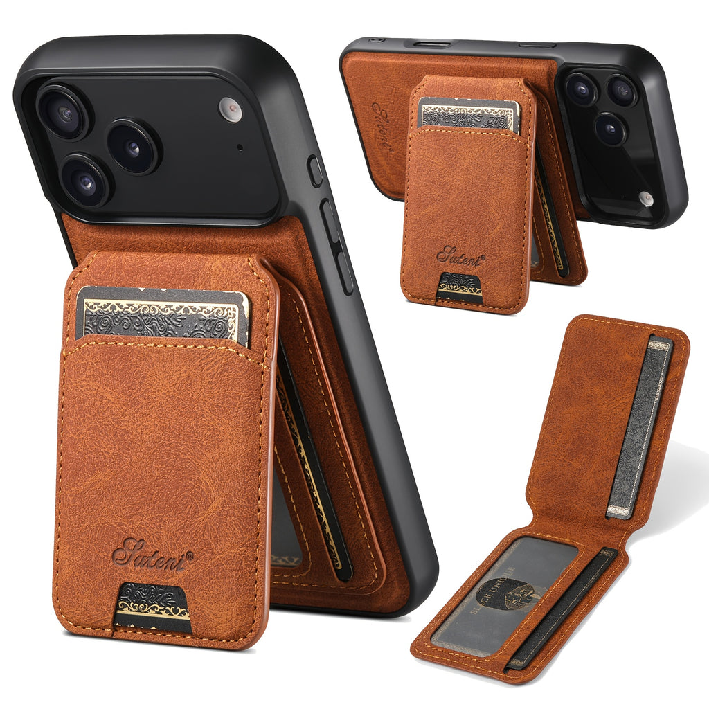 SUTENI Wallet Phone Case - 2-In-1 Detachable Magnetic Cover