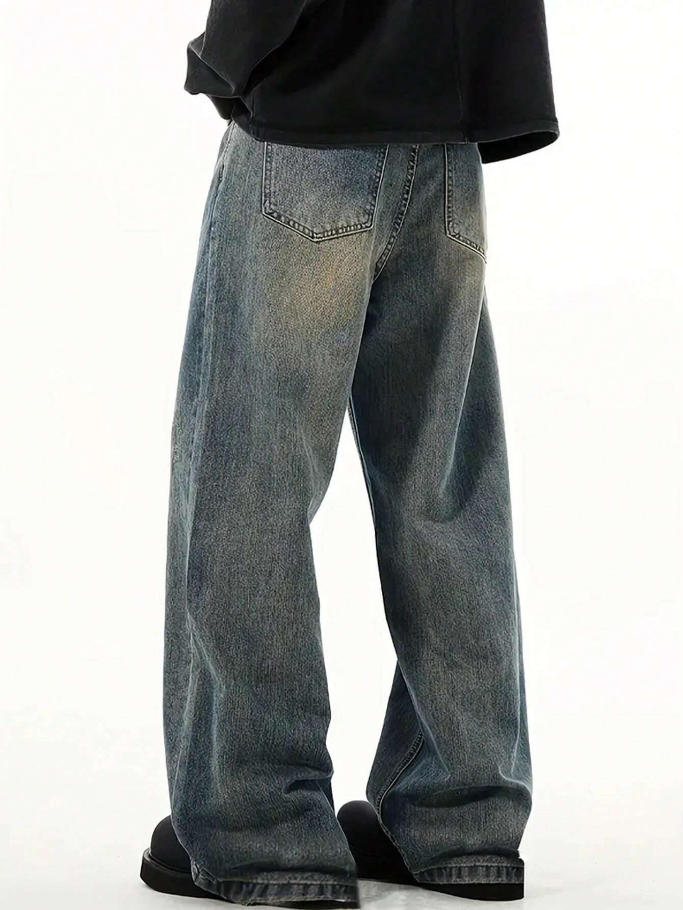 Men's Casual Retro Loose Fit Jeans