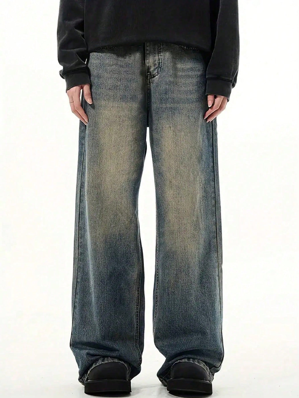 Men's Casual Retro Loose Fit Jeans