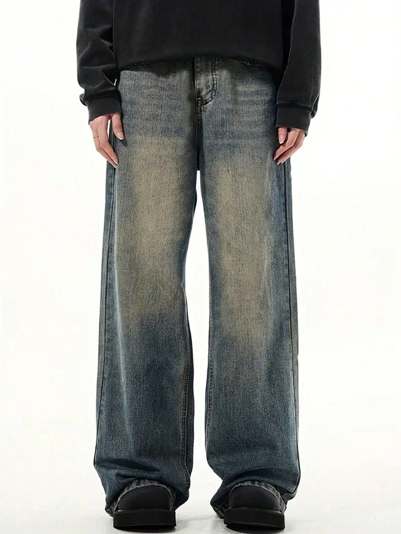 Men's Casual Retro Loose Fit Jeans