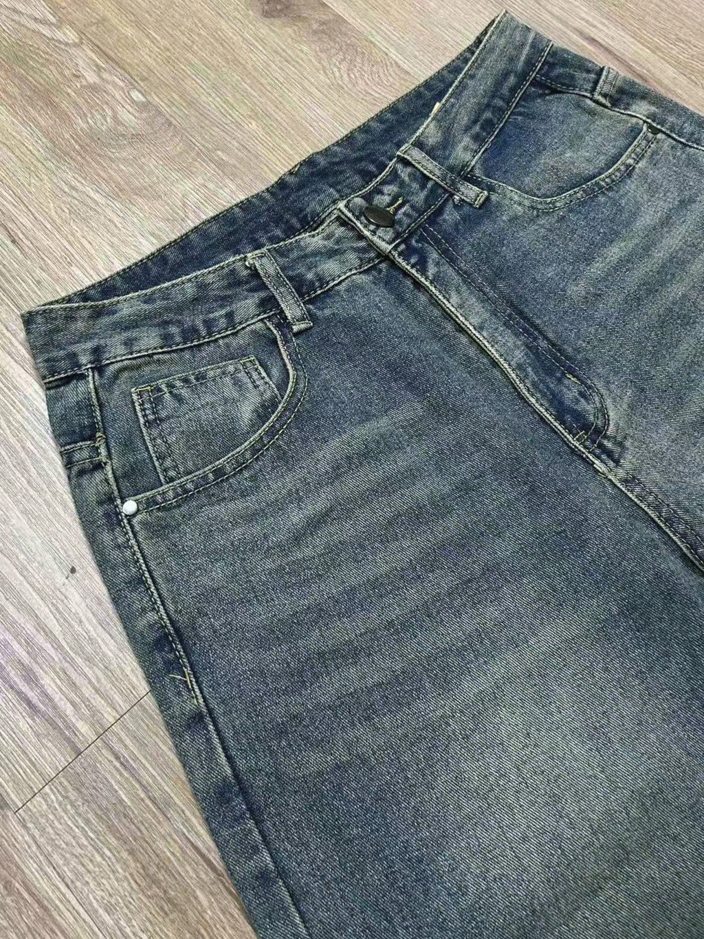 Men's Casual Retro Loose Fit Jeans