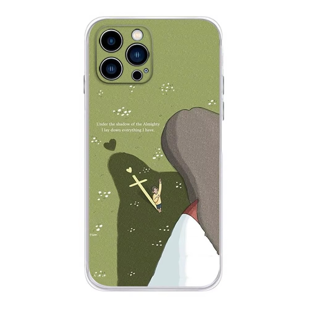 Verse of The Christian Bible Jesus Phone Case For iPhone