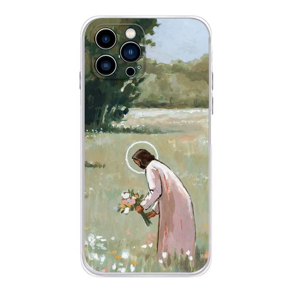 Verse of The Christian Bible Jesus Phone Case For iPhone