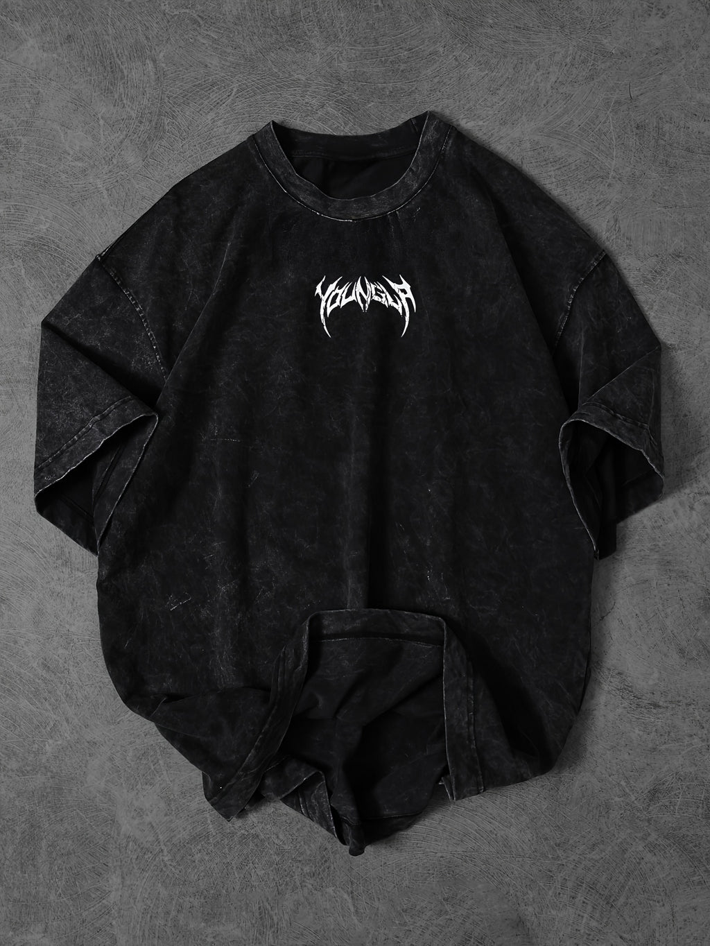 Youngla Men's Heavyweight 230gsm Vintage Washed T-Shirt