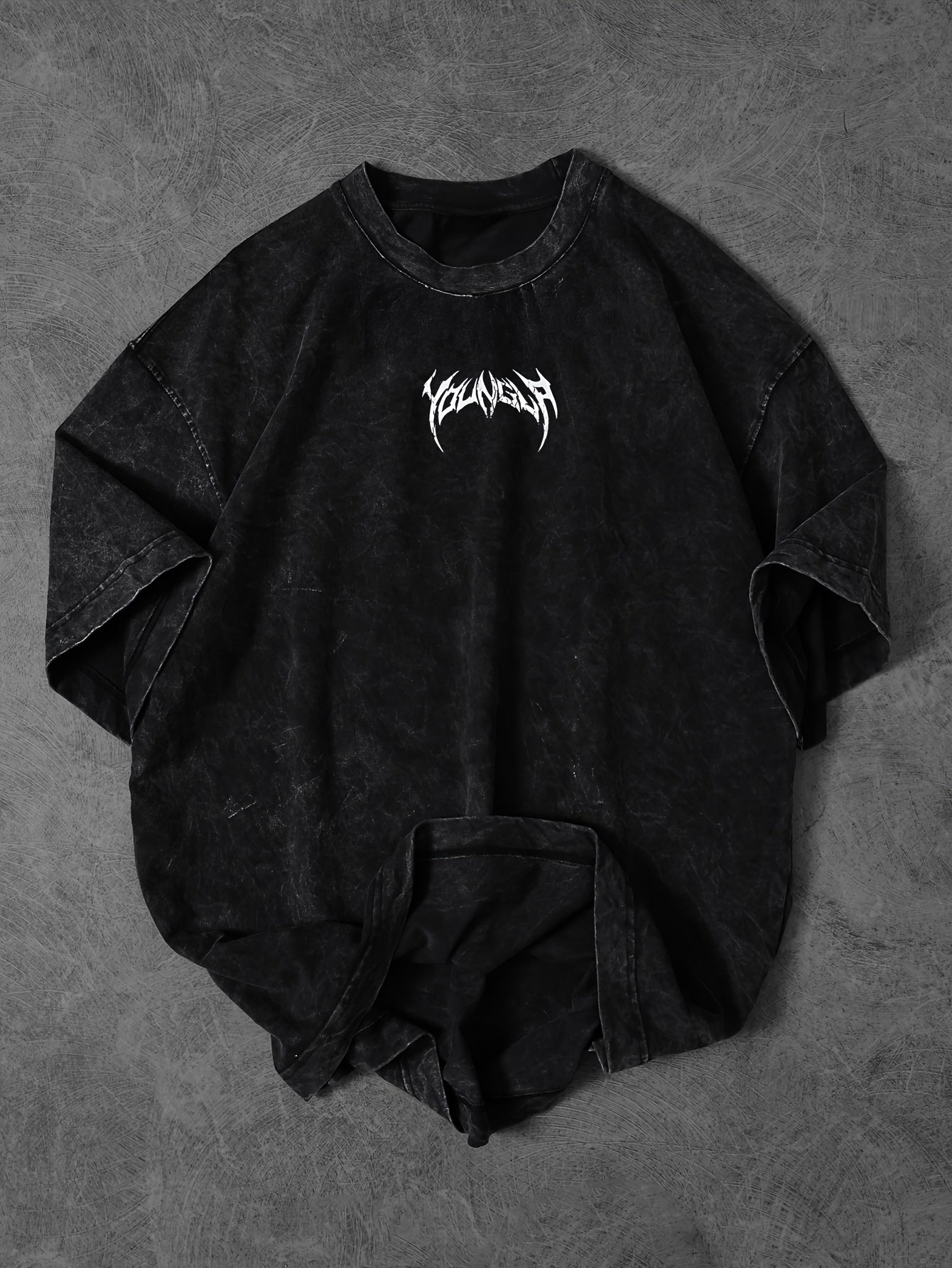 Youngla Men's Heavyweight 230gsm Vintage Washed T-Shirt