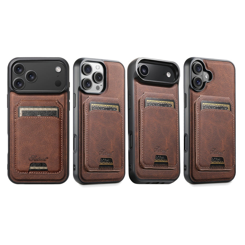 SUTENI Wallet Phone Case - 2-In-1 Detachable Magnetic Cover